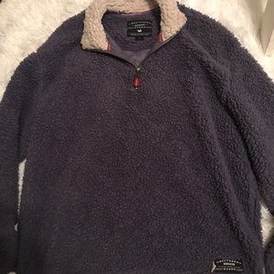 fluffy southern marsh half zip